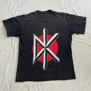Vintage 1995 Dead Kennedys Brockum Worldwide T Shirt Black Punk Rock USA Made XL